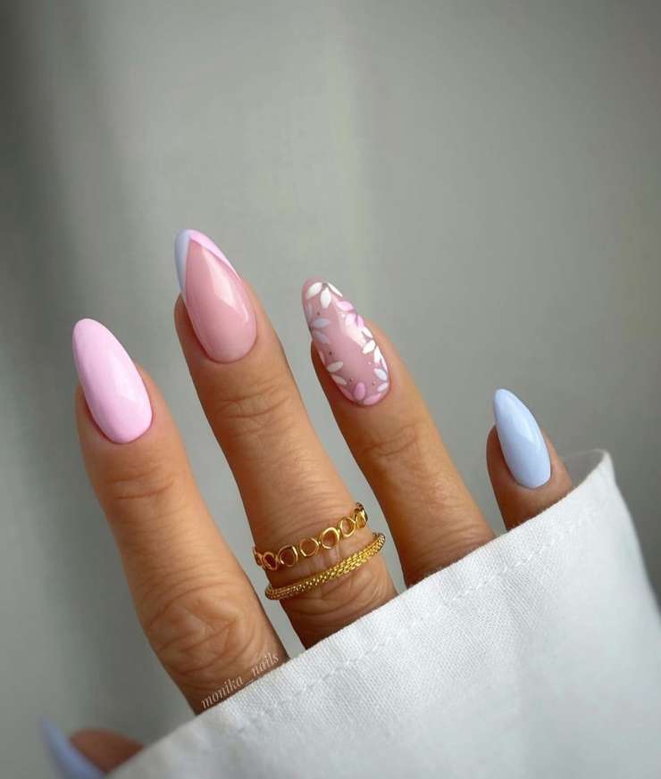 Цвет и пастель: идеи маникюра на выпускной 2024 Цвет и пастель: идеи маникюра на выпускной 2024