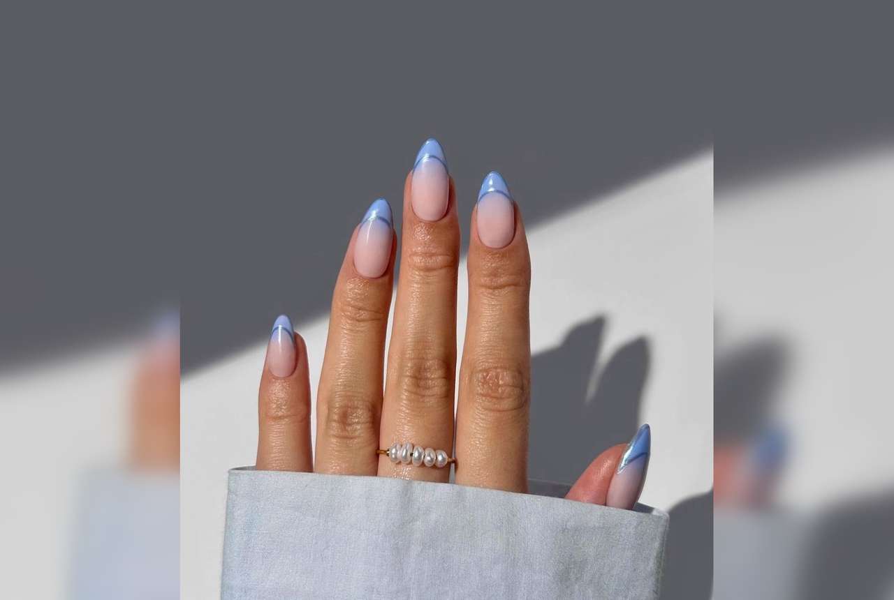 Египетские ногти и трендовый «бэйби блю»: идеи нейл-дизайна в синих тонах Египетские ногти и трендовый «бэйби блю»: идеи нейл-дизайна в синих тонах